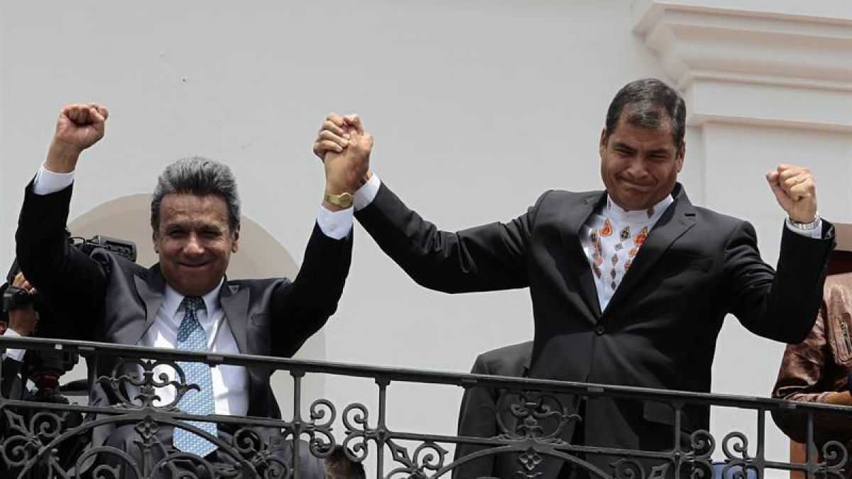 altText(Balotaje en Ecuador: con el 94% de los votos escrutados, Lenin Moreno se proclamó ganador)}
