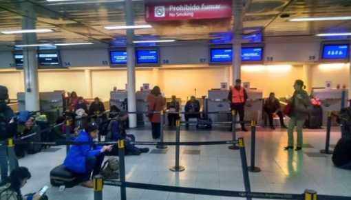 Un sorpresivo paro afecta a vuelos de Aeroparque