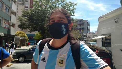 La hinchada de Maradona: 