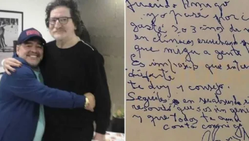 La carta que Charly le escribió a Diego