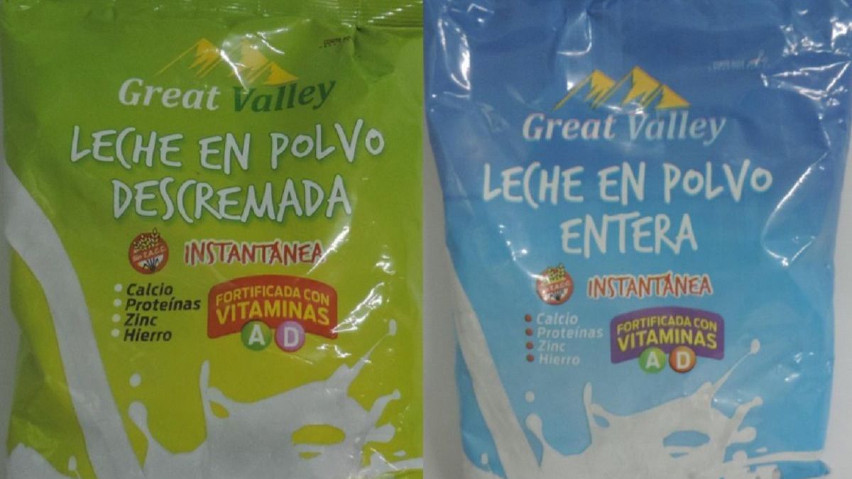 <p>La leche en polvo marca Great Valley fue prohibida en sus distintas presentaciones por una serie de irregularidades.</p>