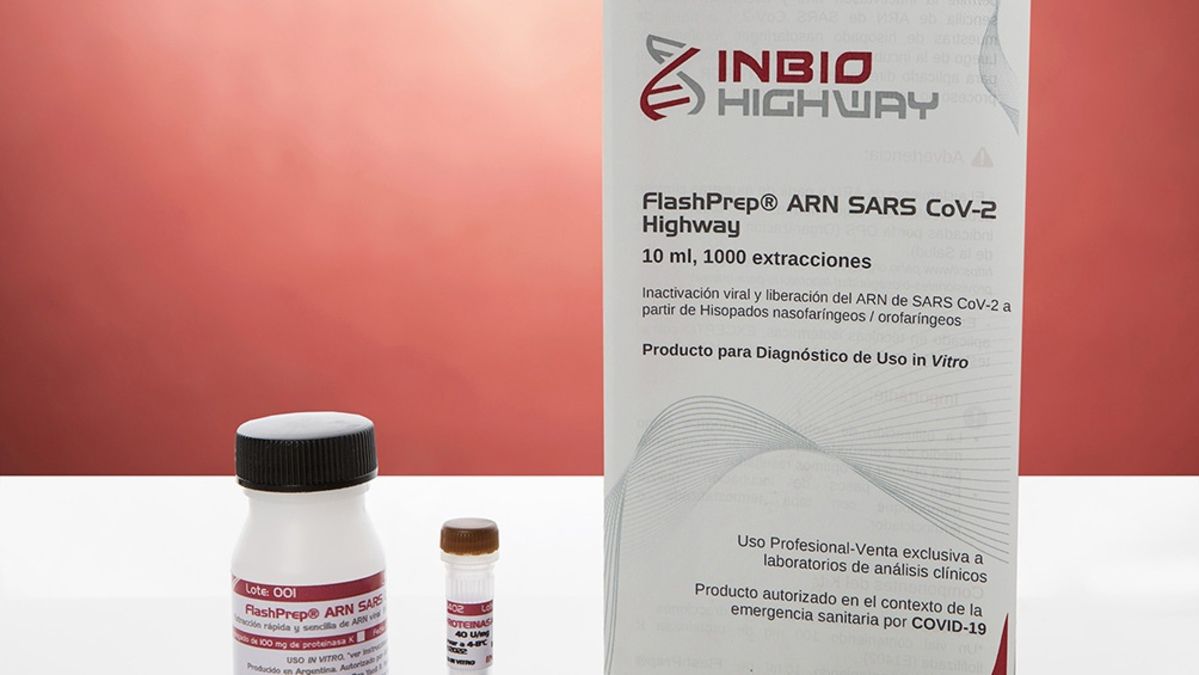 <p>El kit lo fabrica y comercializa la empresa argentina Inbio Highway.</p> (Télam )
