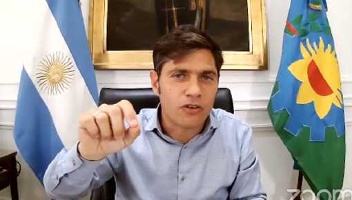 Kicillof advierte sobre falsa convocatoria para vacunarse en Tigre