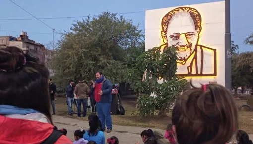 Acto en memoria del cura que enfrentó a la dictadura