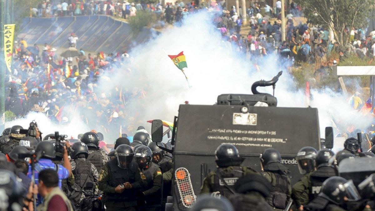 <p>Golpe de Estado en Bolivia - 2019</p> (T�lam)