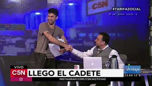 El Cadete, sobre C5N: 