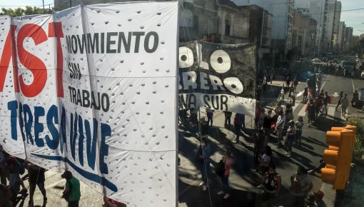 Vecinos de Guernica y la izquierda cortaron Puente Pueyrredón