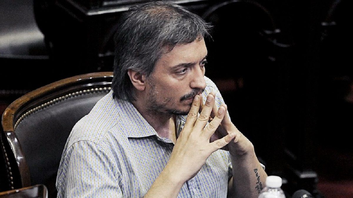  <p>Máximo Kirchner </p> (Télam)