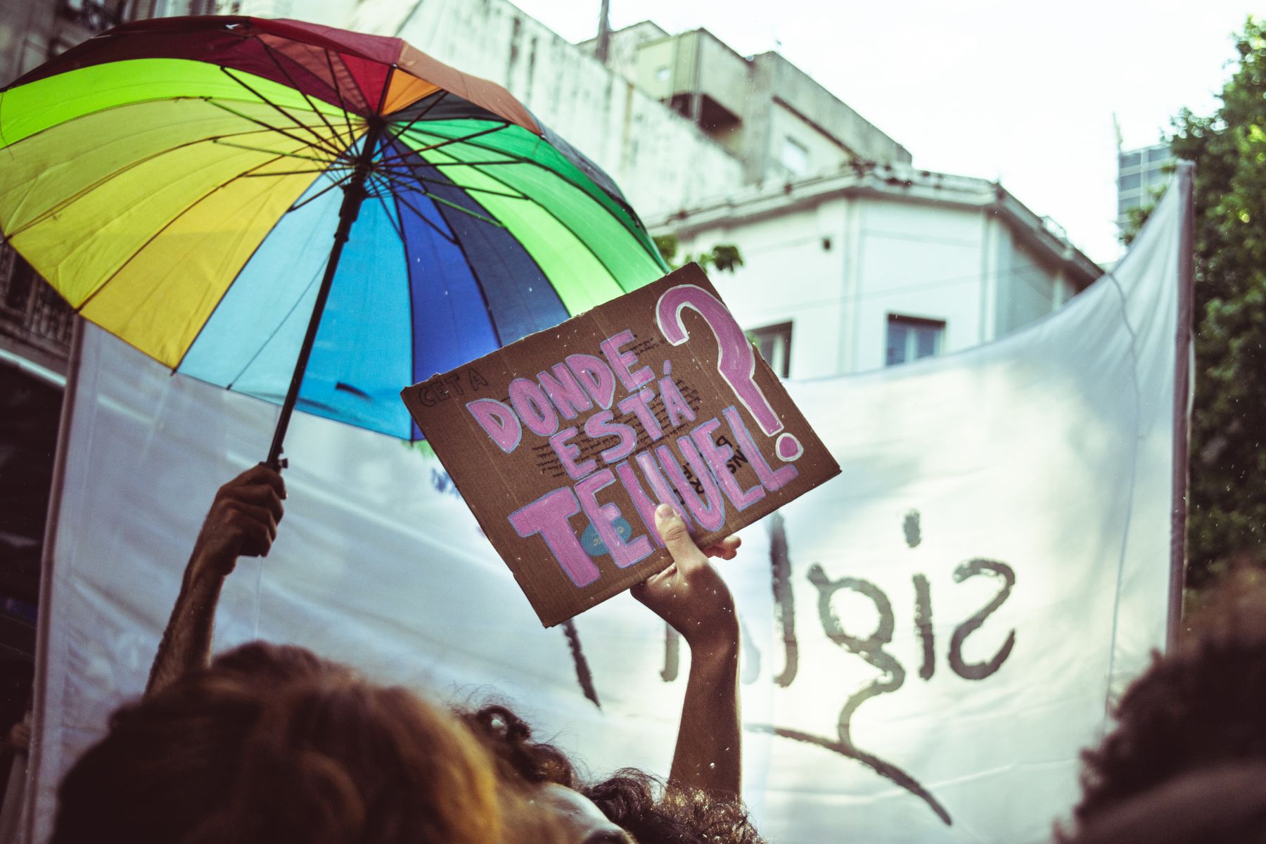 <p>Marcha del Orgullo 2021</p> (Foto: Rocío Bao)