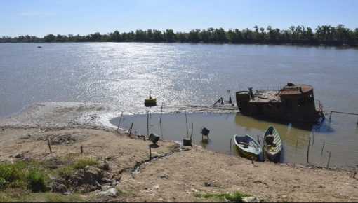 Crece el nivel de agua del Paraná pero se espera que vuelva a bajar