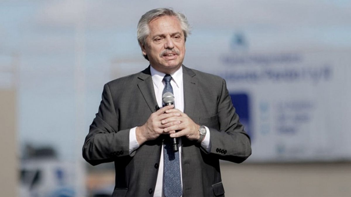 Alberto Fernández (Télam)