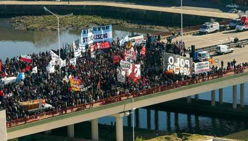 La Unidad Piquetera se moviliza por la ampliación de Potenciar Trabajo