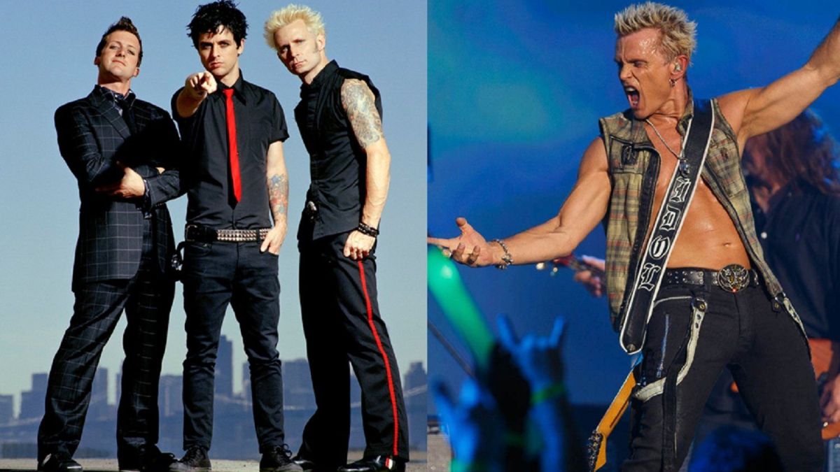 Green Day y Billy Idol juntos en Argentina