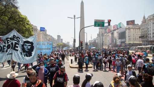 Organizaciones piqueteras se manifestarán desde el jueves en todo el país
