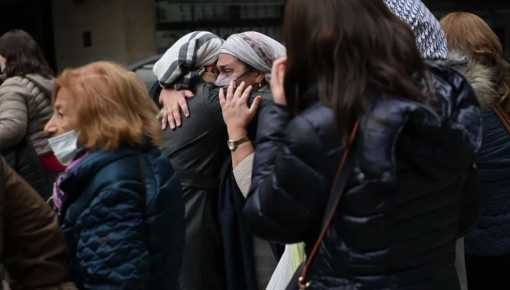 Despidieron a la familia que murió en el incendio en Recoleta