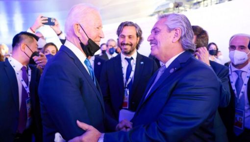 altText(Cuenta regresiva para la cumbre entre los presidentes Fernández y Biden)}