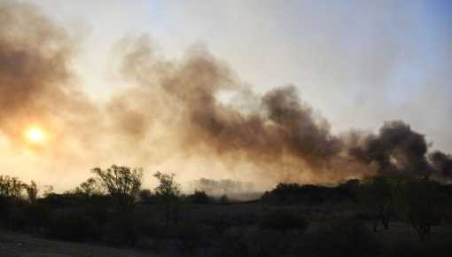 FFAA ya están en Alvear para fortalecer la lucha contra los incendios en las islas