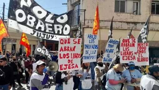 Una multitud rechazó el tarifazo eléctrico en Jujuy