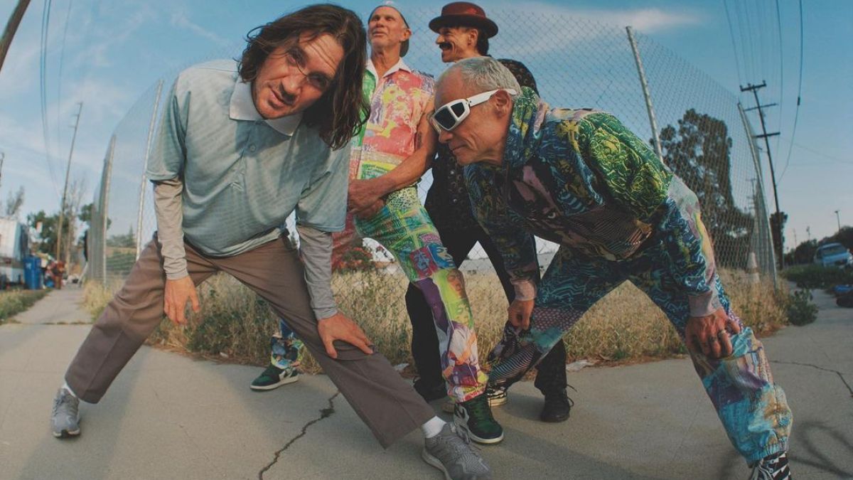 Foto del Instagram oficial de la banda @chilipeppers