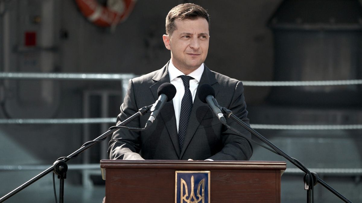 Volodímir Zelenski, presidente ucraniano.