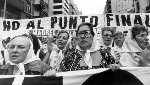 Las cenizas de Hebe seguirán luchando en la Plaza de Mayo