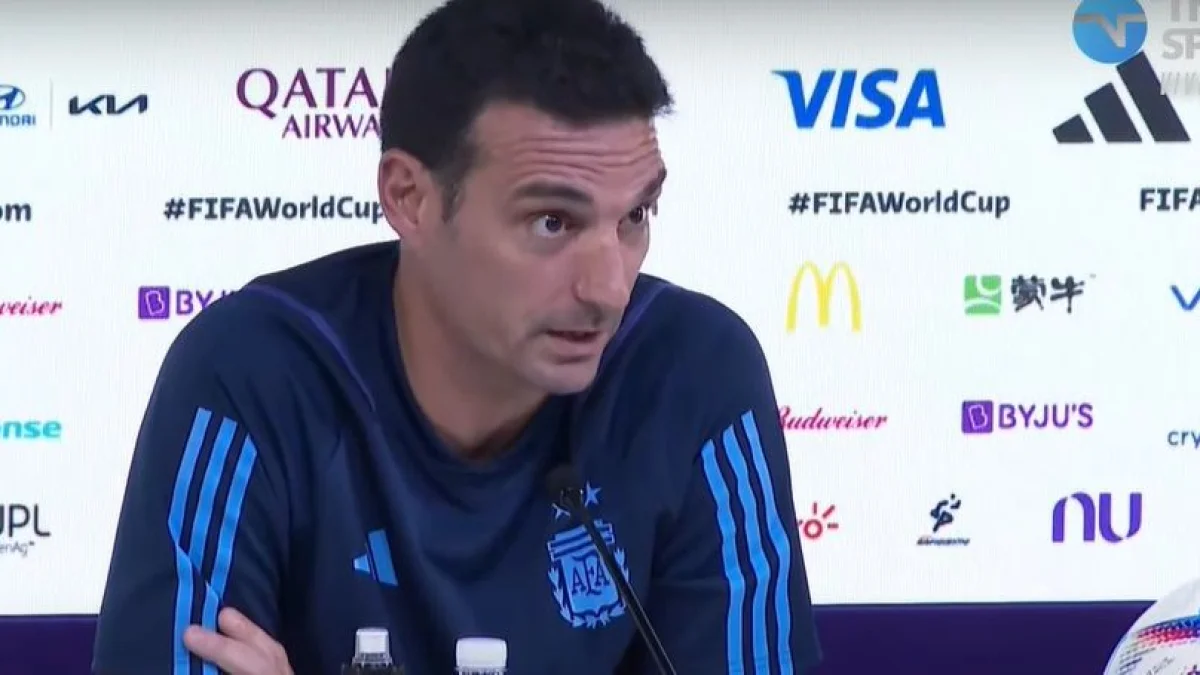Scaloni en Qatar este lunes