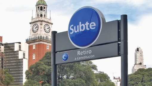 Subte: molinetes liberados y paro en la línea C