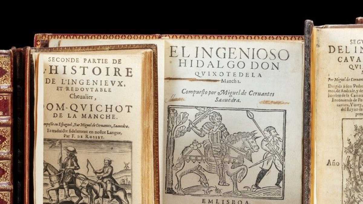 Foto de Sotheby's, la casa donde se remataron los volúmenes.