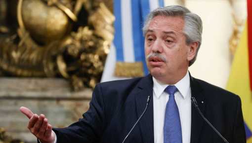 Alberto Fernández y una metáfora con la Scaloneta