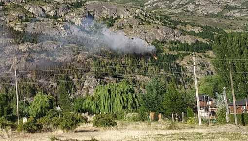 Emergencia ígnea en El Hoyo: bomberos trabajan intensamente para controlar el fuego