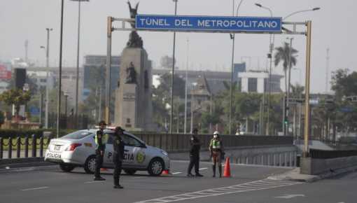 Prohíben las protestas en el centro histórico de Lima