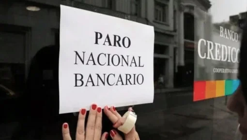 Bancarios realizarán paro nacional por aumento de salarios 