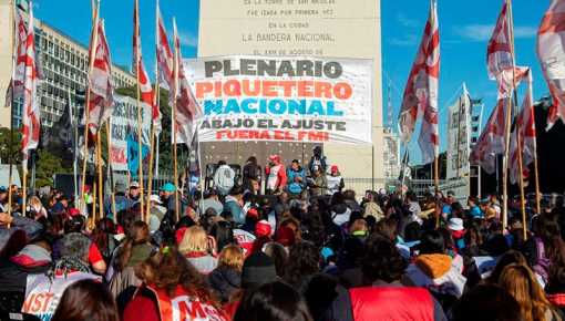 Bajas en el Potenciar Trabajo: Unidad Piquetera define plan de lucha