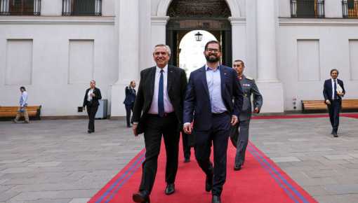 Desde Chile, Alberto Fernández llamó a recrear la Unasur