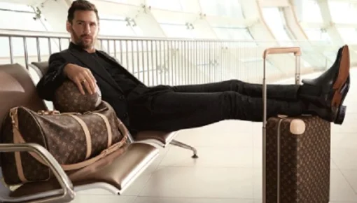 Furor por las fotos de la nueva campaña de Messi para una marca de lujo