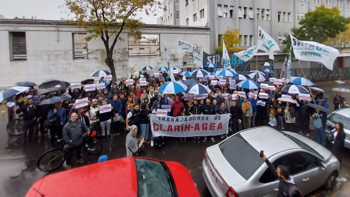 Jornada nacional de lucha tras despidos y desobediencia en Clarín