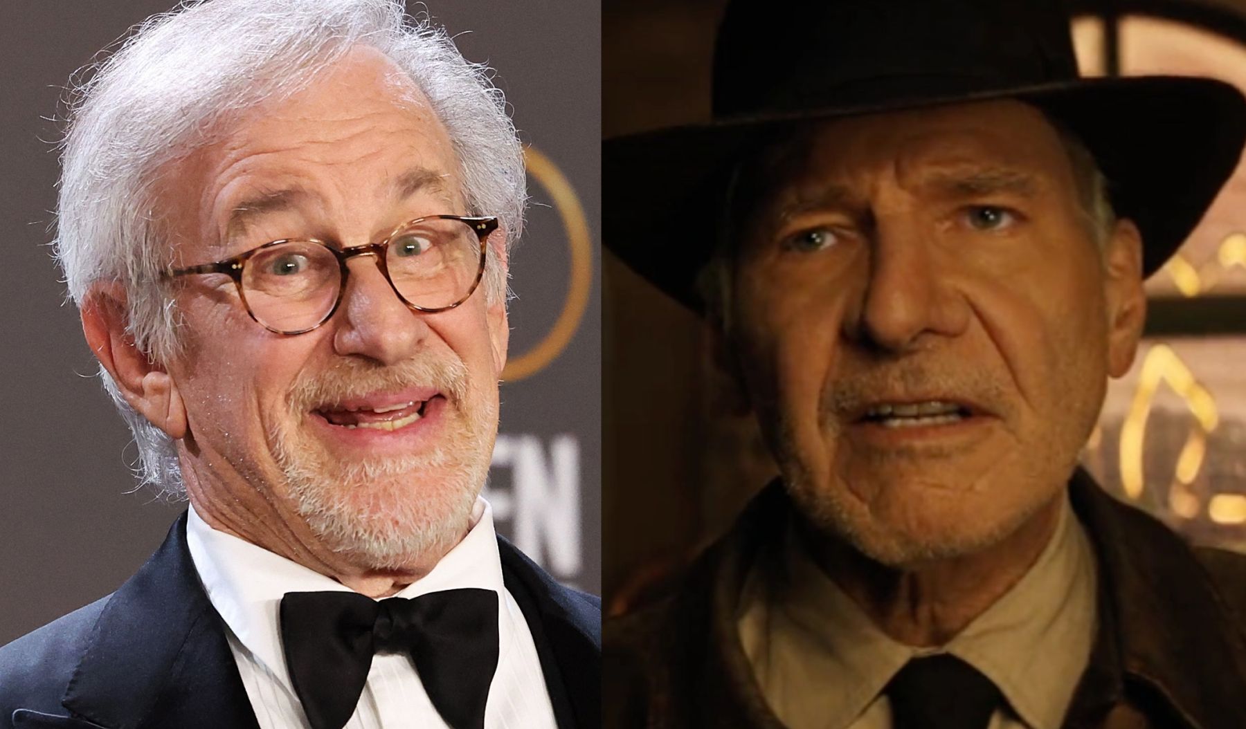 Steven Spielberg / Harrison Ford como Indiana Jones, modelo 2023