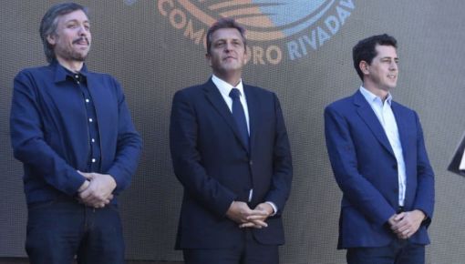 Massa compartió elogios con Wado y viaja a China con Máximo Kirchner