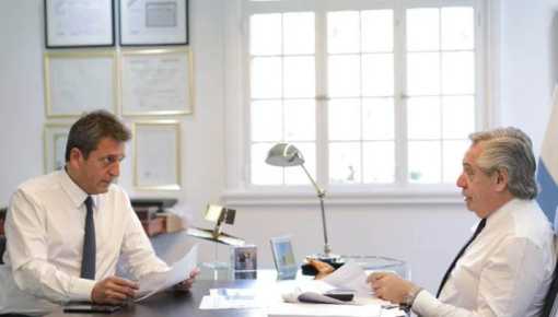 Máxima tensión: Alberto y Massa se reunieron fuera de agenda