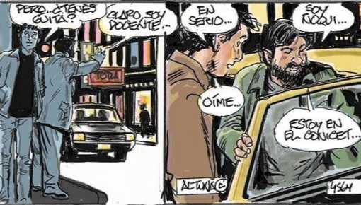 Otra vez Clarín: repudio a una historieta de Horacio Altuna contra el Conicet