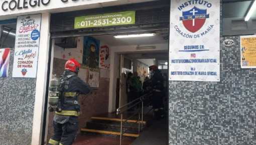 Fuga de gas: más de 20 estudiantes afectados en una escuela de Palermo