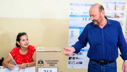 Aplastante victoria de Insfrán en Formosa: se impone con el 70% de los votos