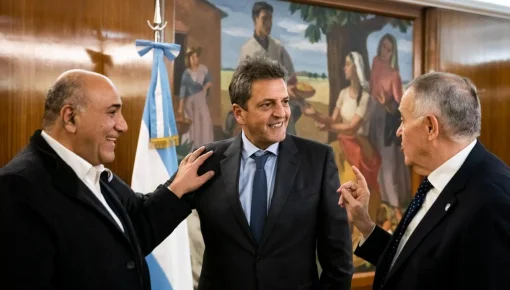 Más señales: Massa recibió a Manzur y a Jaldo