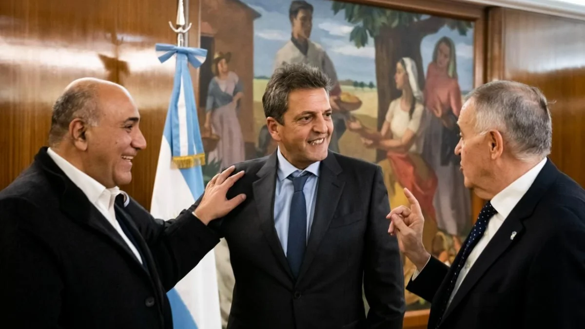 Más señales: Massa recibió a Manzur y a Jaldo