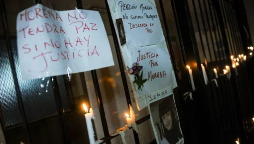 Habló el abuelo de Morena y para Berni el problema es la Justicia