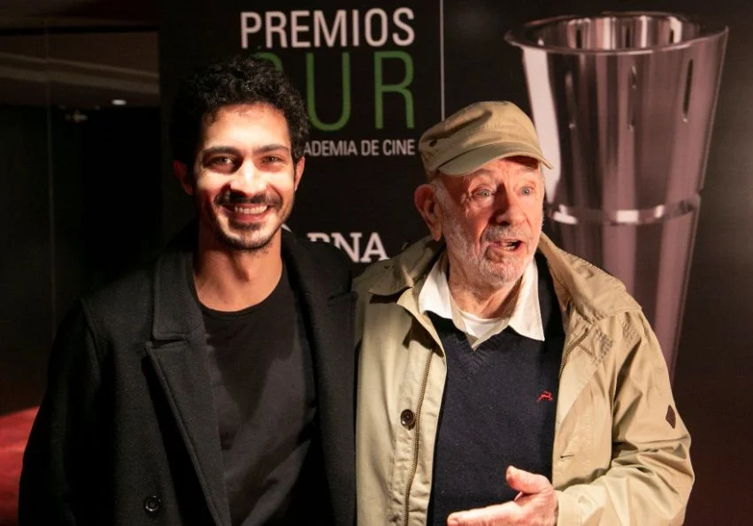 Chino Darín y el ganador como Mejor Actor Protagónico por 