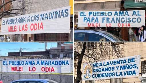 Fuertes mensajes contra Milei en la peregrinación a Luján