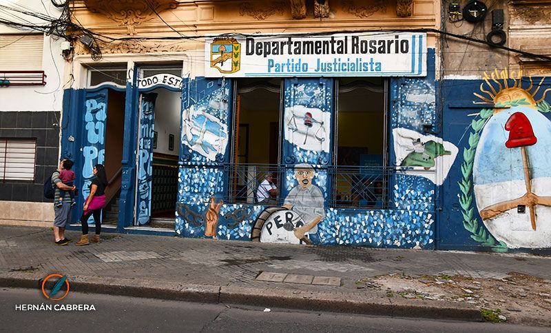 Sede de la Feria del Libro Peronista en Rosario
