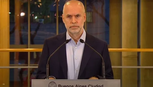 Larreta vota en blanco: 