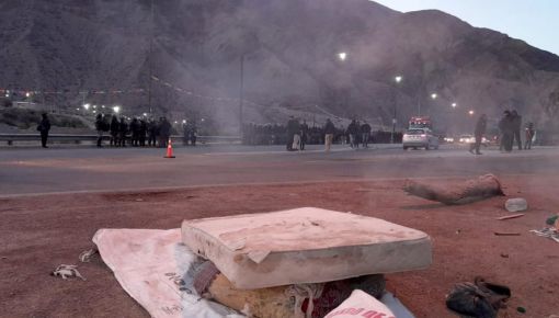 Denunciaron ataques con balas de plomo en una marcha en Jujuy